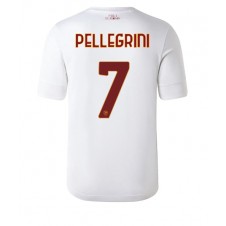 AS Roma Lorenzo Pellegrini #7 Bortatröja 2022-23 Korta ärmar
